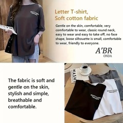 【新品未使用】レディース Tシャツ ブラック XL オシャレ 可愛い 夏 半袖の画像