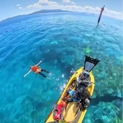 ７月21日(月)㊗️８時半水納島でシュノーケル