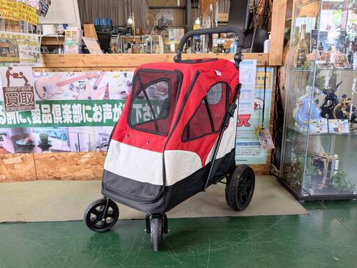 商談中【愛品倶楽部柏店】Bello 折りたたみ式 4輪 ペットカート