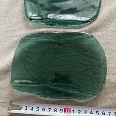 昭和レトロ　カメイガラス　藍シリーズ小皿の画像