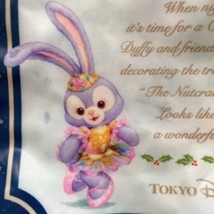  トートバッグ 「ダッフィーのクリスマス2017」 東京ディズニーシー限定の画像