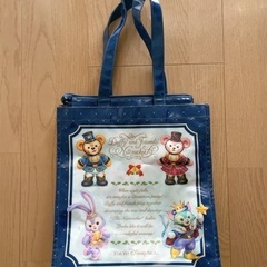  トートバッグ 「ダッフィーのクリスマス2017」 東京ディズニーシー限定の画像