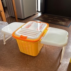 ピクニックバスケット 色々入って便利！の画像