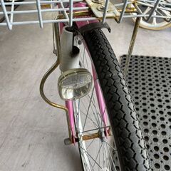 26インチ 6段変速 自転車 ピンク SCALARE STYLE ママチャリ 札幌市手稲区の画像