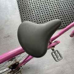 26インチ 6段変速 自転車 ピンク SCALARE STYLE ママチャリ 札幌市手稲区の画像