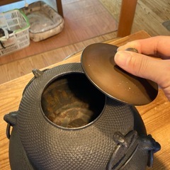風炉 お茶道 インテリアの画像