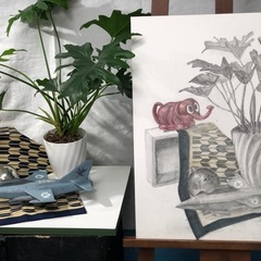 ★ペアで習う★ 絵画教室の画像