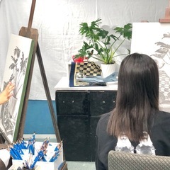 ★ペアで習う★ 絵画教室の画像