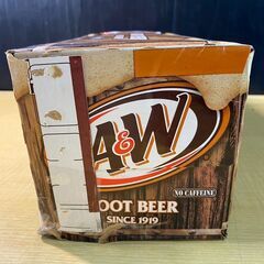 T161/賞味期限2025/10/26　A&W ルートビア 355ml x 12缶　ｱﾙｺｰﾙを含まない炭酸飲料　の画像