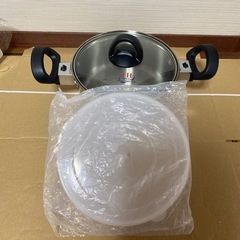 新品未使用 オールデンス 両手鍋18cmの画像