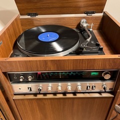 Technics テクニクス　レコードプレイヤー　ラジオ　ステレオスピーカーセット SC-1250GLの画像