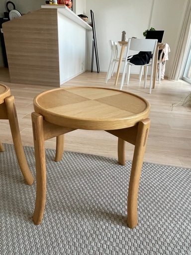 【CondeHouse】日本製・木製ローテーブル2台（美品）お譲りします