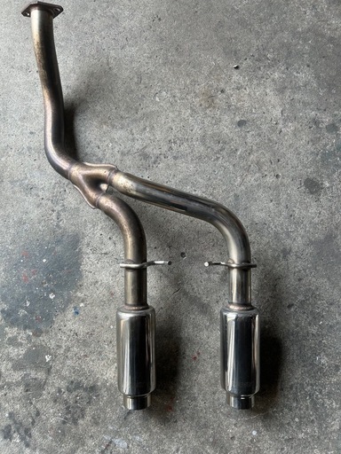 L880Kコペン　Dスポーツマフラー　リアピースのみ