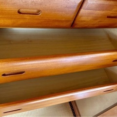 天然木チェスト 七段箪笥 キャビネット 美品 　の画像