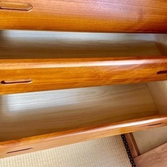 天然木チェスト 七段箪笥 キャビネット 美品 　の画像