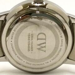 【中古品】DW Daniel Wellington ダニエルウェリントン 腕時計 ICONIC LINK PASTEL Capri ライトブルー文字盤 32㎜ クォーツ 腕回り約16cmの画像