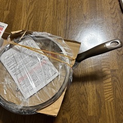テフロン鍋　20センチ　IH対応オール熱源の画像