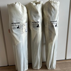キャプテンスタッグ　折りたたみチェア３個の画像