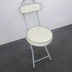 家具 椅子 イス チェアー ホワイト ※汚れあり