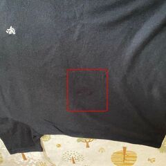 【お買得】Tシャツ ニット素材 LL 黒＆チャコール2枚セット【黒訳あり 】の画像