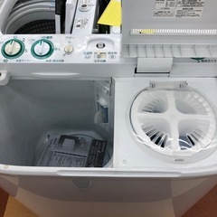《尼崎市/リサイクルショップドリーム次屋店》★ジモティー割引有★二層式4kg洗濯機/アクア/AQW-N401/2024年製/中古品☆尼崎市若王寺☆の画像