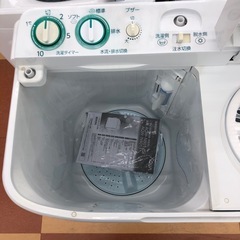 《尼崎市/リサイクルショップドリーム次屋店》★ジモティー割引有★二層式4kg洗濯機/アクア/AQW-N401/2024年製/中古品☆尼崎市若王寺☆の画像
