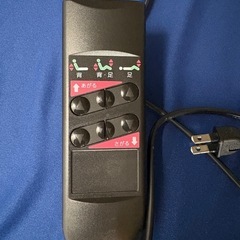 アテックス ベッド 電動 リクライニング 収納式 AX-BE580 ブルー　介護の画像