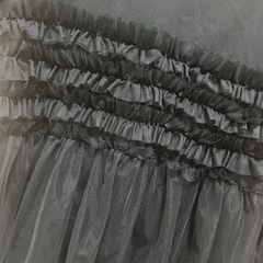 チュール　切り替えトップスの画像