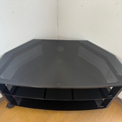 テレビ台　ガラス天板の画像