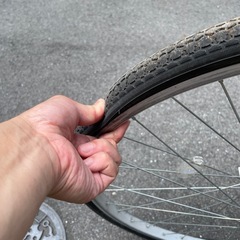 ジャンク　自転車の画像
