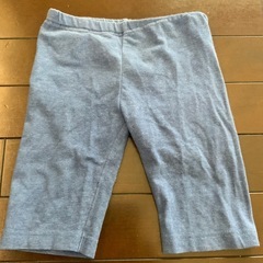 ユニクロ　ブルー ハーフパンツ 110サイズ