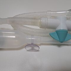 水替えポンプ（水量調整コック付き）の画像