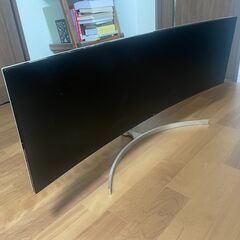 LG 49インチ ウルトラワイドモニター 湾曲ディスプレイ 49WL95C-WEの画像