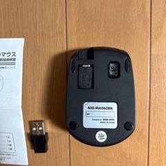SANWA ケーブル巻取りマウスの画像