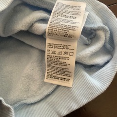 H&M 犬とボールのフード付きパーカー  サイズ110/116センチの画像