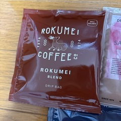 ドリップコーヒーROKUMEIの画像