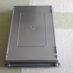 スタックトレー メタルハンドル付 A3対応浅型大 グレー V676 伊藤忠リーテイルリンクの画像