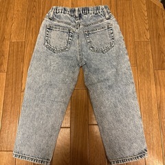 キッズデニム110cm 古着風 の画像