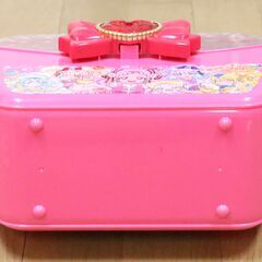 【7月21日　最終処分】　無料　HUGっと！プリキュア　リボンとペンダントケース　横25㎝×奥行き14㎝×高さ21㎝　おもちゃ　中古品の画像