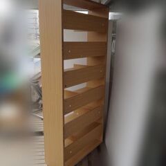 ニトリ オープン書棚 本棚 コレクションラック／シェルフ☆札幌市白石区☆店頭お引き取り歓迎【自社配送は札幌市内限定】の画像