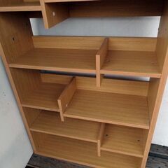 ニトリ オープン書棚 本棚 コレクションラック／シェルフ☆札幌市白石区☆店頭お引き取り歓迎【自社配送は札幌市内限定】の画像
