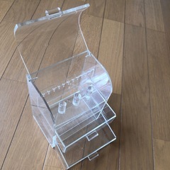 アクリル製　
ジュエリーボックス の画像