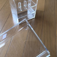 アクリル製　
ジュエリーボックス の画像