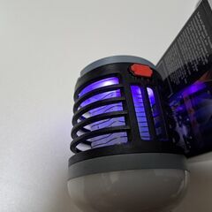 電気蚊取り機　ライト付き　充電式の画像