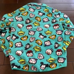 H&M ディズニーフリースジャケット　ツムツム　サイズ110〜116センチの画像