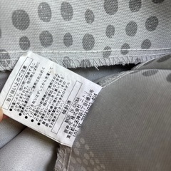 ニトリ　カーテン　グレー　134✖️110 2枚
の画像