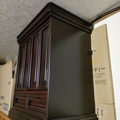 （値段更新1900円）仏壇（購入時29800円）　高さ550.　幅下462上475.　奥行き下300上305の画像