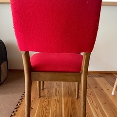 木製椅子 ダイニングチェア 2脚セットの画像