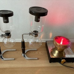 本日8/14受渡可【お得3点セット】HARIO ビームヒーター＋サイフォン器具（業務用）総額86,700円相当！ カフェ向け！の画像