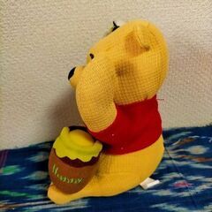 ★くまのプーさん phoo ディズニー ぬいぐるみ 中古品の画像